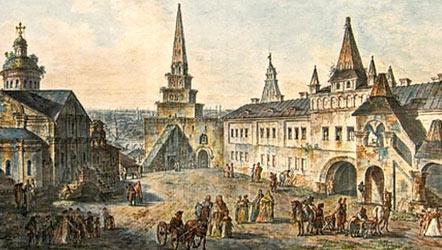 Несохранившиеся здания в Московском кремле