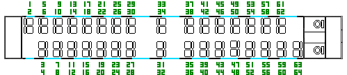 немерация мест для ЭР-200